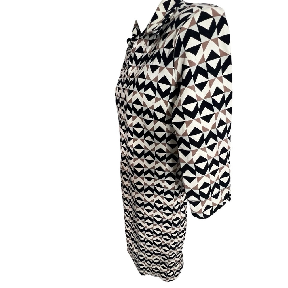 J. McLaughlin Catalina Cloth Womens Dress Geometric Career Summer 70s Revival - Picture 8 of 15